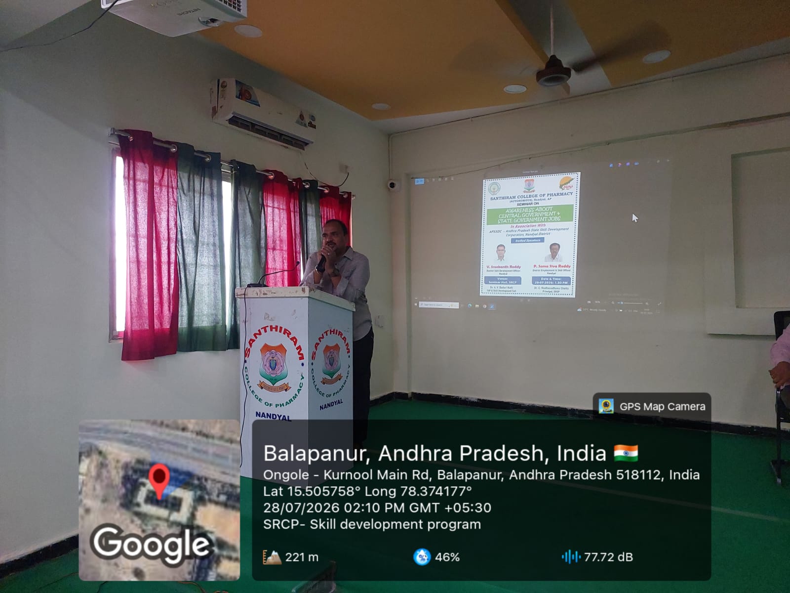 Carrer awareness session on Central and state government